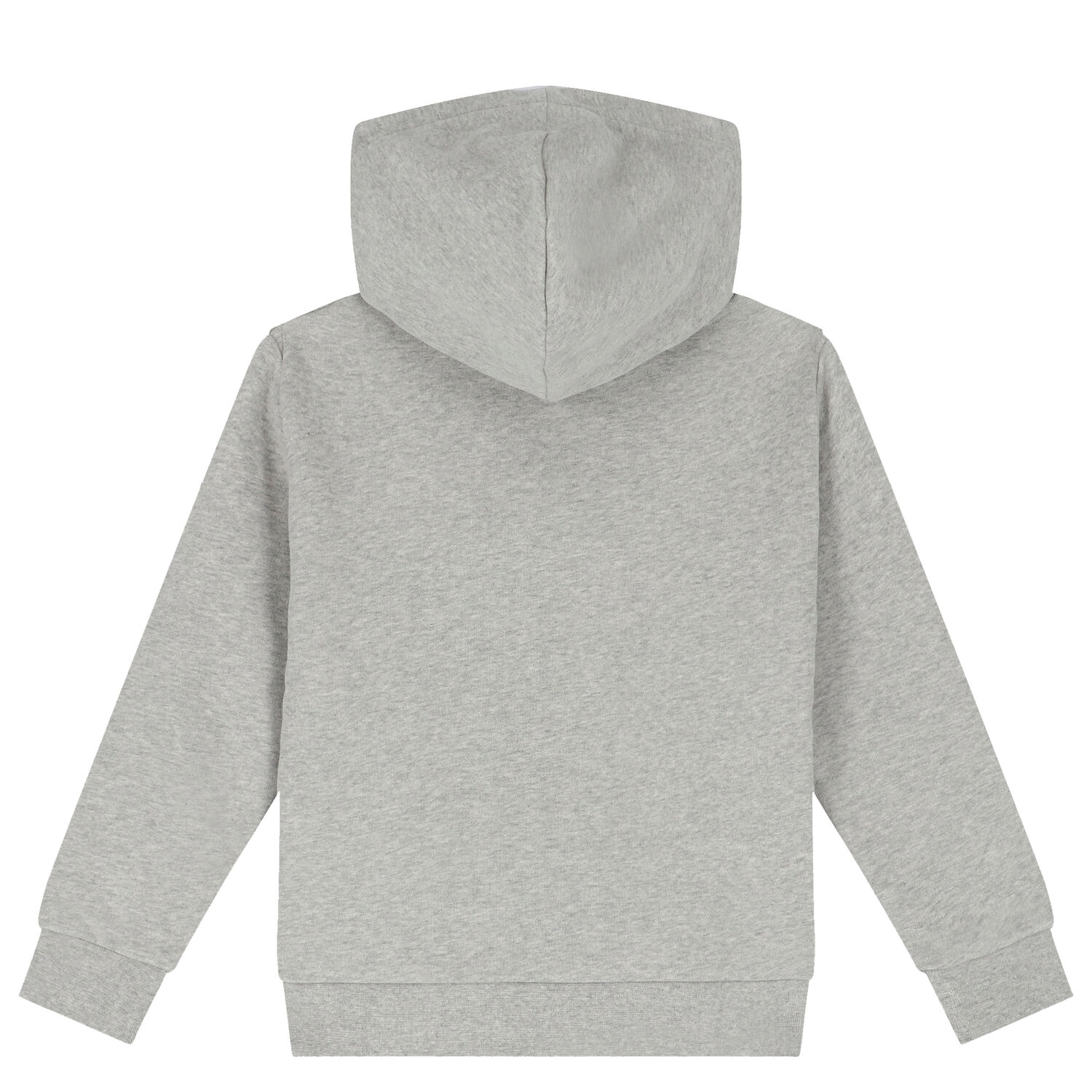 Boys Grey Logo Hooded Top, 1, hi-res